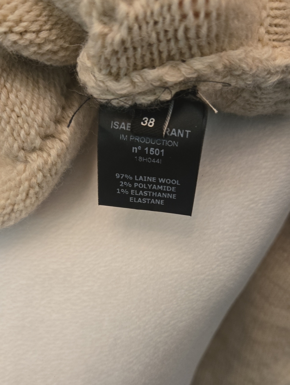 Isabel Marant Brantley Cable Knit Sweater - Picture 7 of 7